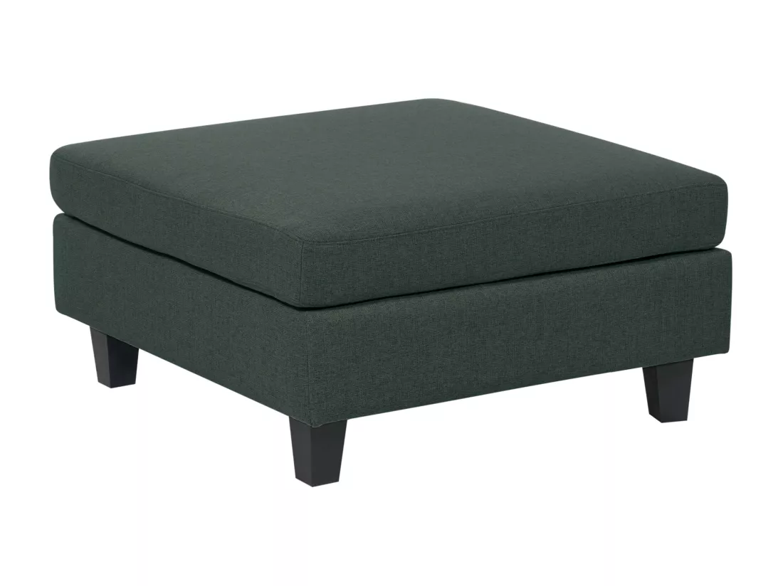 Ottoman UNSTAD Tissu Vert foncé