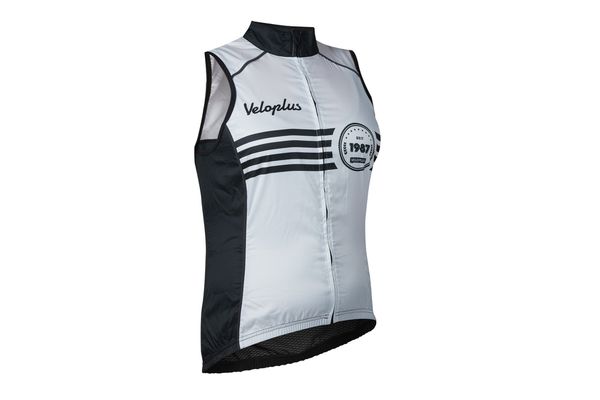 1987 TEAM Damen-Windweste  cool gray  S