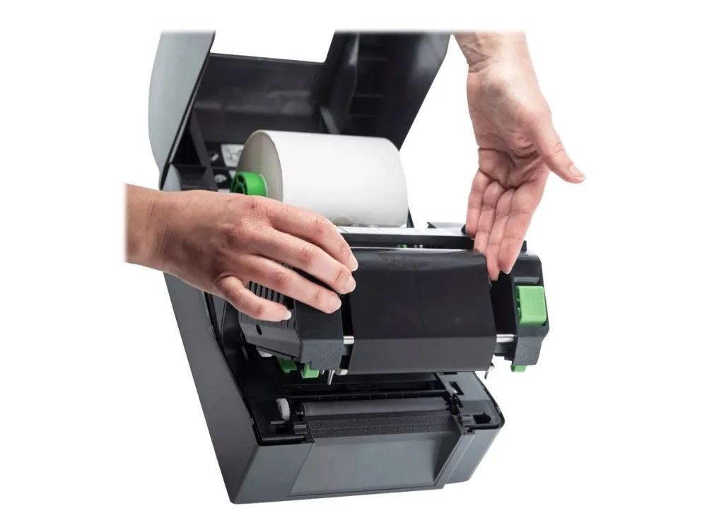 Brother TD-4520TN - Etiketprinter - direkte termisk/termisk overførsel - Rulle (11 cm) - 300 x 300 dpi - op til 127 mm/sek. - USB 2.0, LAN, USB vært, RS232C
