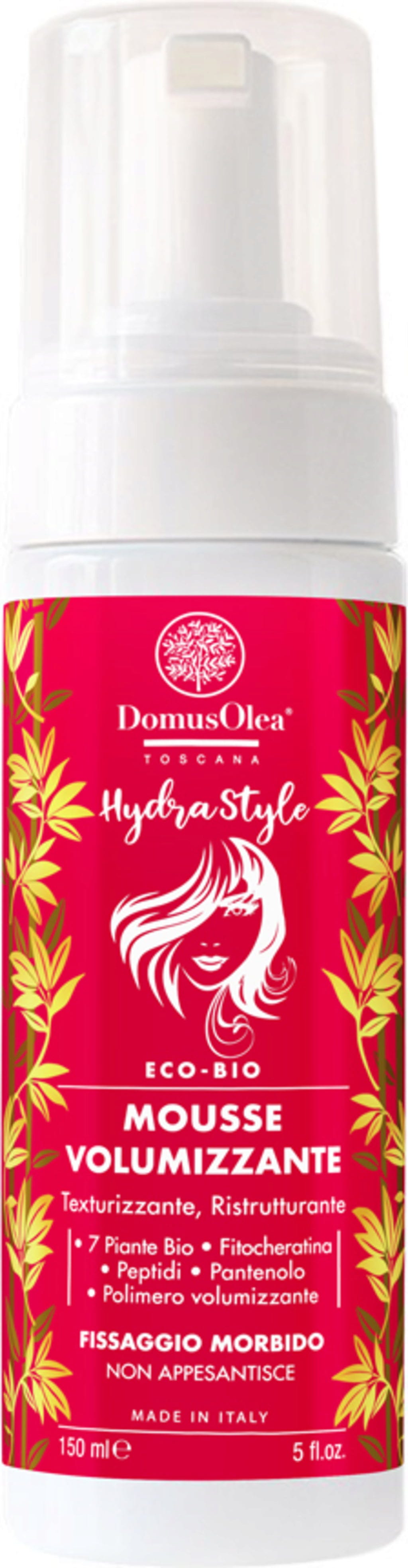 Domus Olea Toscana  HydraStyle Volumen-Mousse, 150 ml