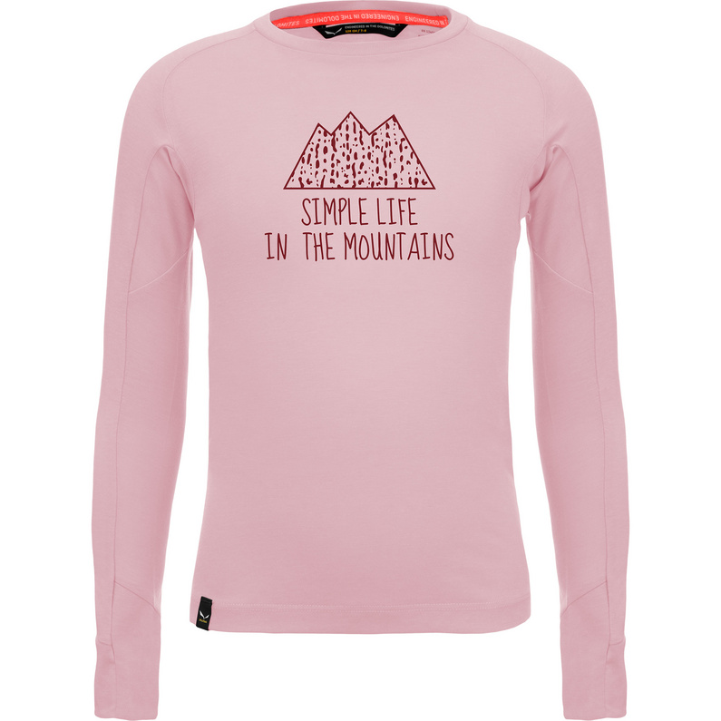 Salewa Kinder Pure Graphic Dry Longsleeve