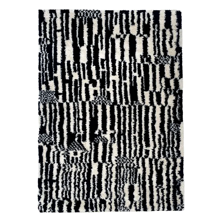 Edito Tapis Afflux | Noir/Blanc