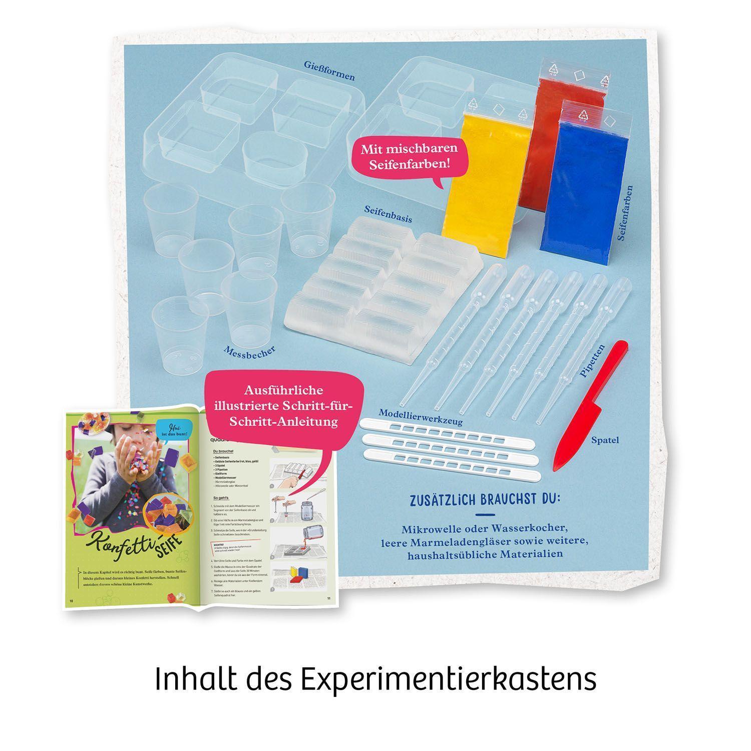 Kreativ-Experimentierset: Seifen-Atelier – Gestalte traumhafte Einzelstücke