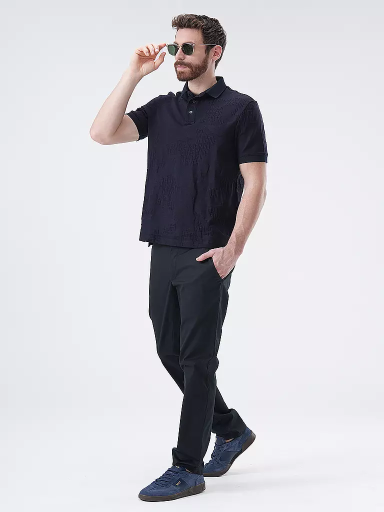 ARMANI EXCHANGE Poloshirt blau