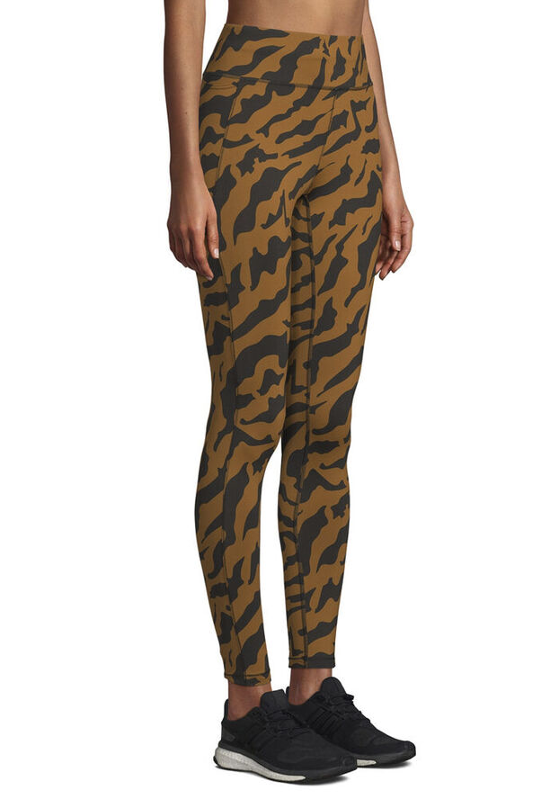 Casall Iconic Printed 7/8 tights Orange