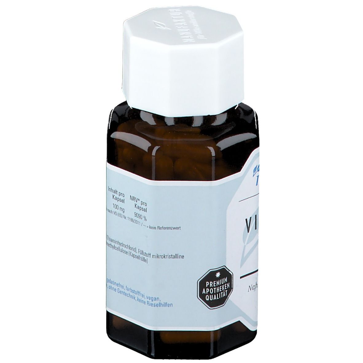 naturafit Vitamin B1 100 mg Kapseln