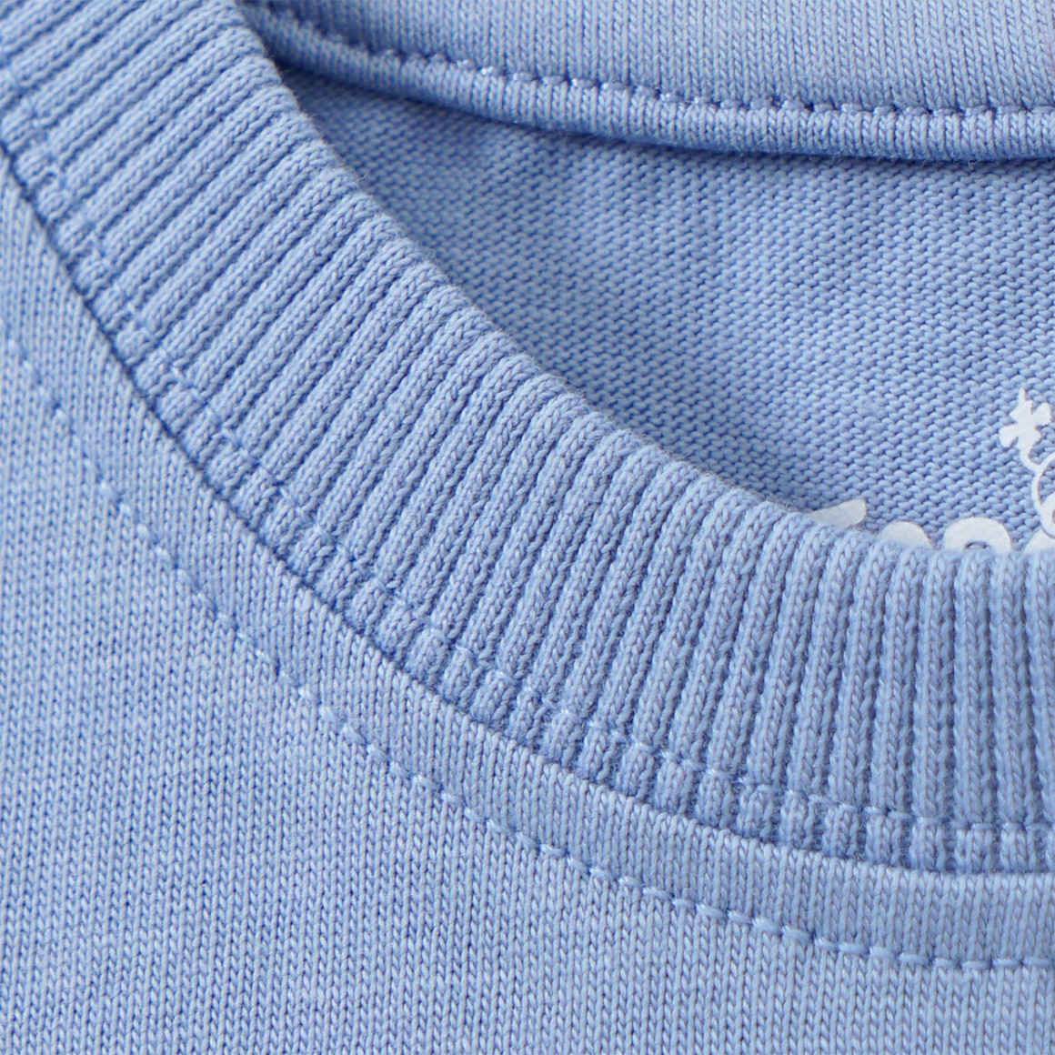 Topomini Baby T-Shirt mit Bauernhof-Print hellblau
