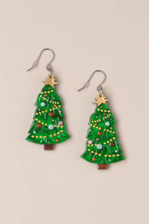 Erstwilder Topped With Tinsel oorbellen