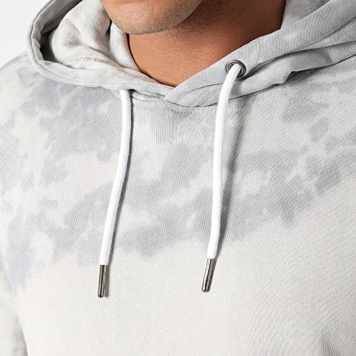 Sweat Capuche Reid Life Gris Clair