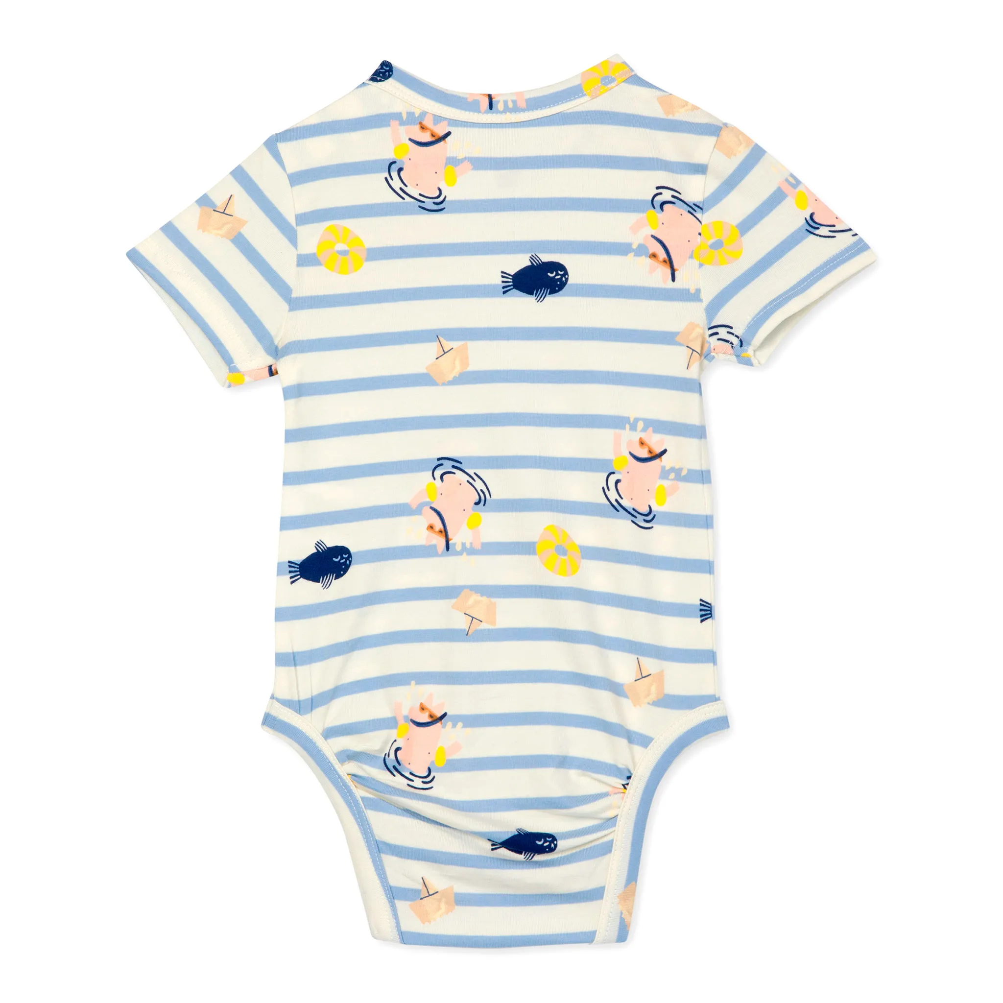 Rise Little Earthling Cache-Couche Rayé 0-24mois