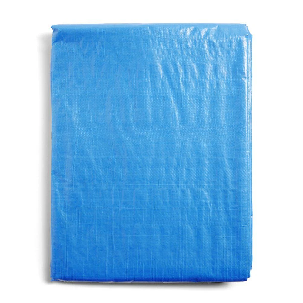 Bâche 4x5m - 100g/m² - PVC bleu