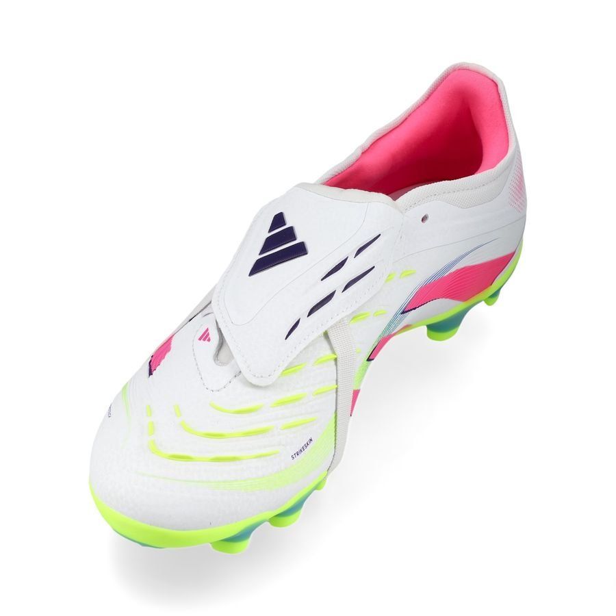 adidas Predator Pro Fold-over Tongue MG Celestial Victory - Blanc/Lucid Pink/Lucid Lemon