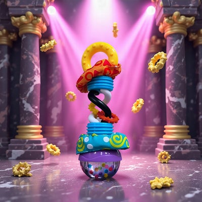 PlayGro Aktivitetsrangle Super Shaker Rattle