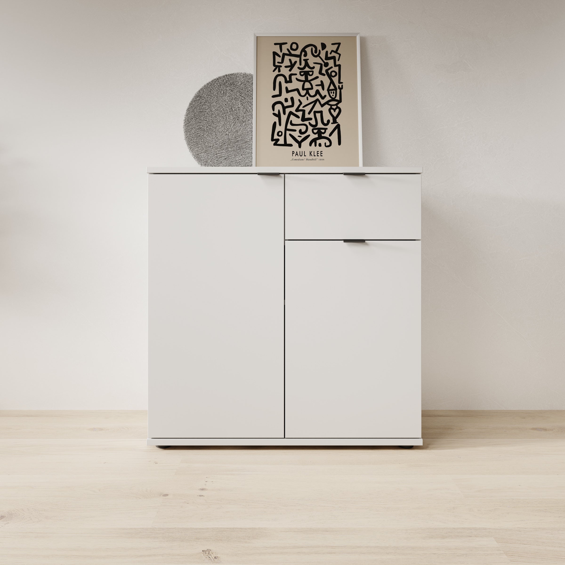 Galeno 2 - Dressoir - Lichtgrijs - 80x34x82 cm