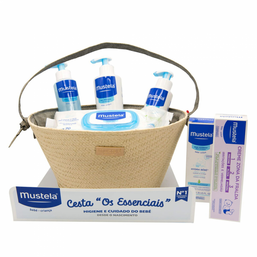 Mustela Bebé Cesta Essenciais Taupe