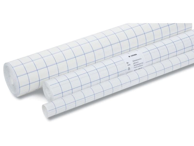 HERMA Einbandfolie 40 cm x 3 m  Buchschutzfolie, selbstkleb Selbstklebefolie für Bücher