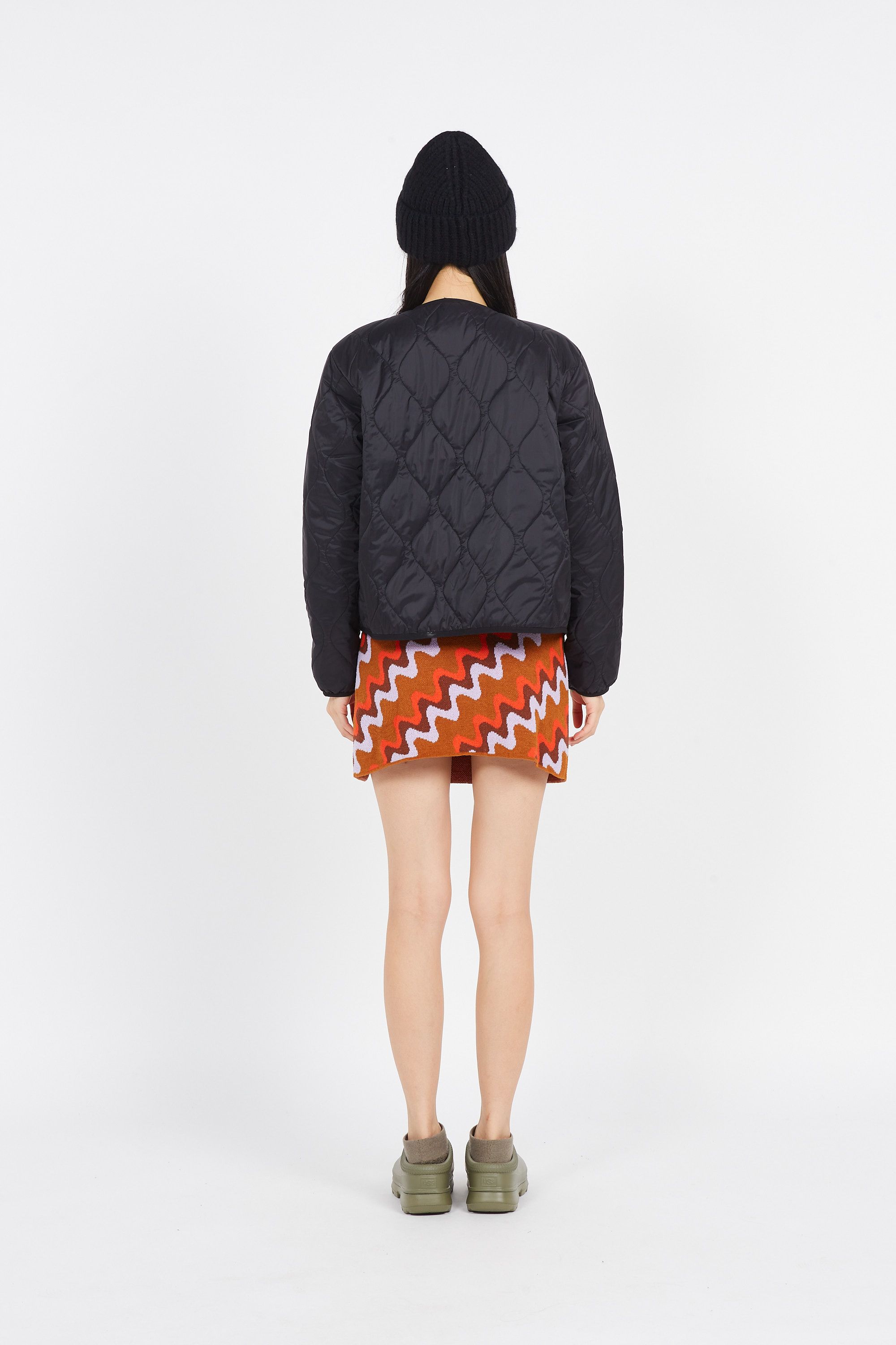 VANS Veste FORCES OS SHORT REV LIN DUSK BLACK Noir