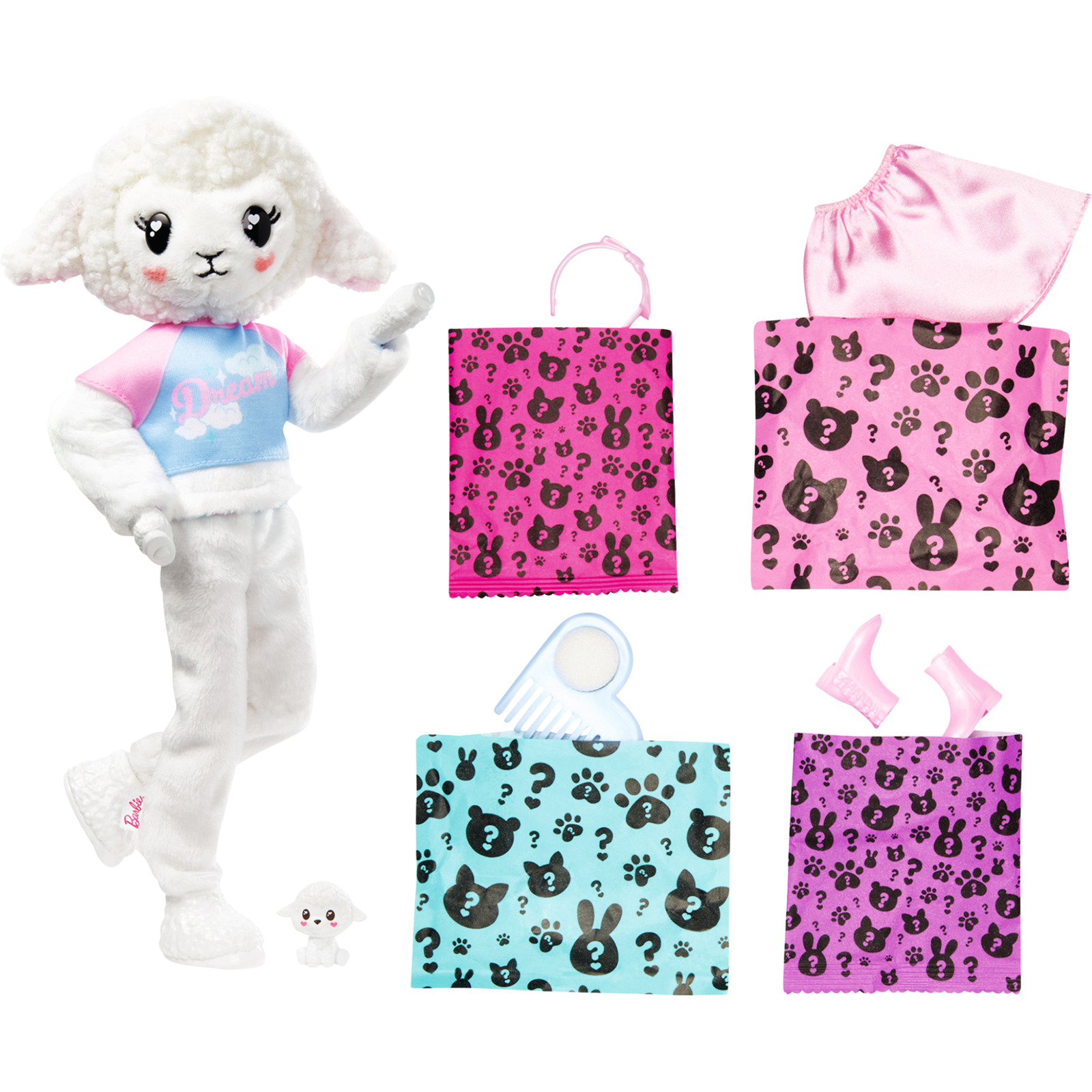 Barbie Cutie Reveal Cozy Cute Tees Lamb