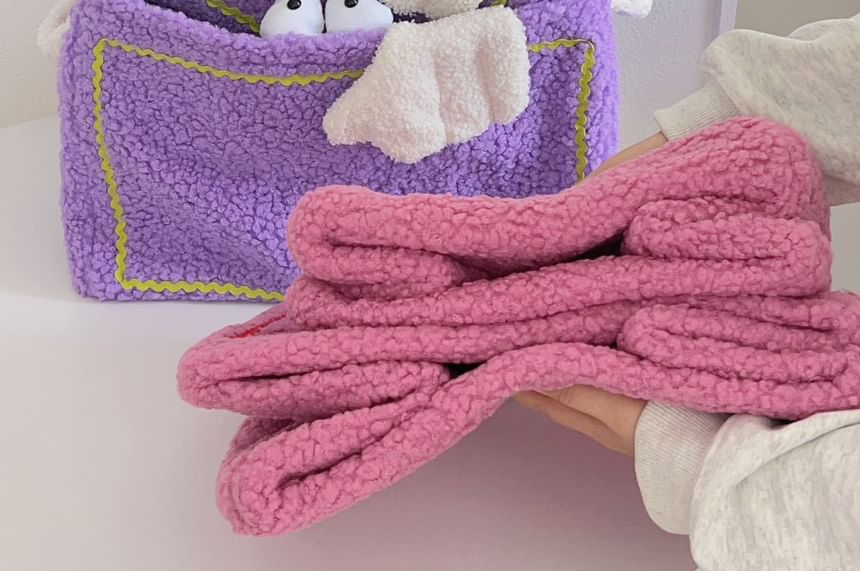 Casopic - Opvouwbare Chenille Bureau Organizer Mand (Verschillende Ontwerpen)