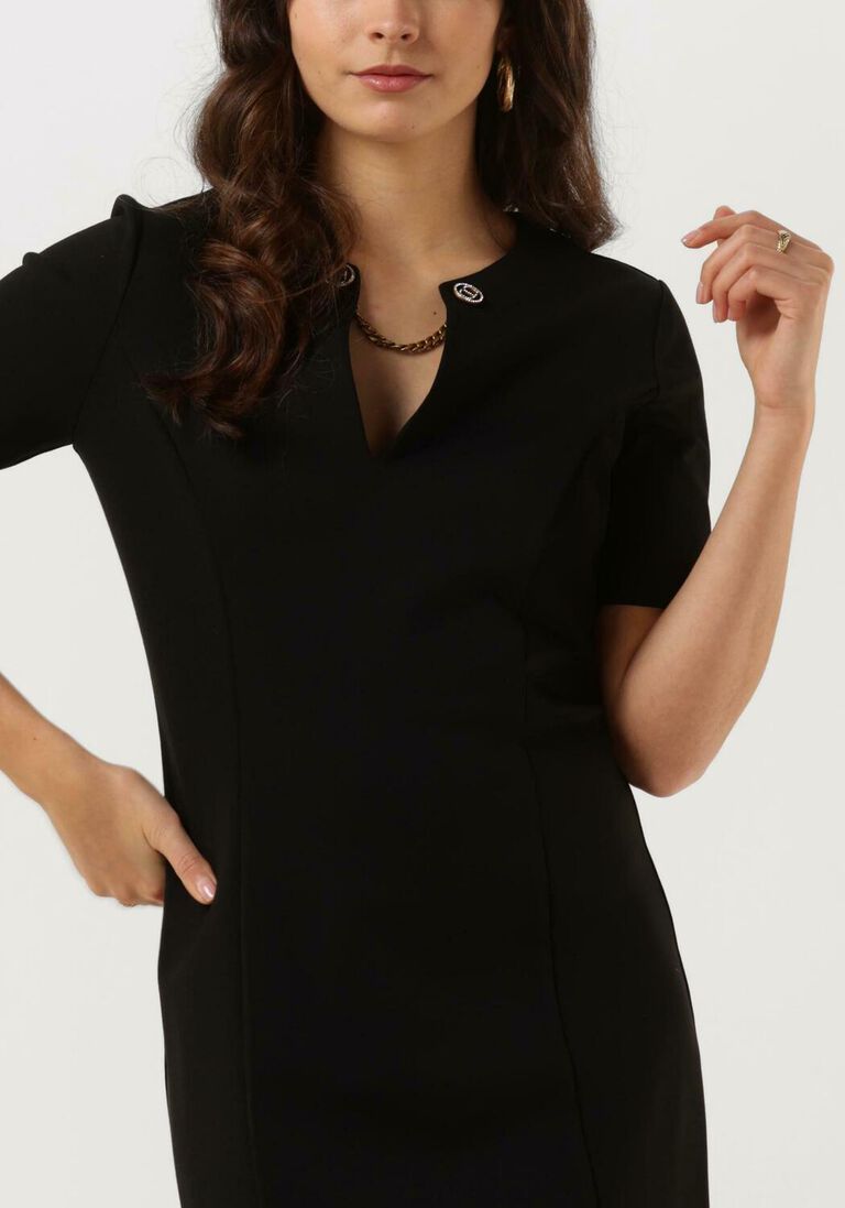 TWINSET MILANO zwarte twinset milano mini jurk 9813235-cpc