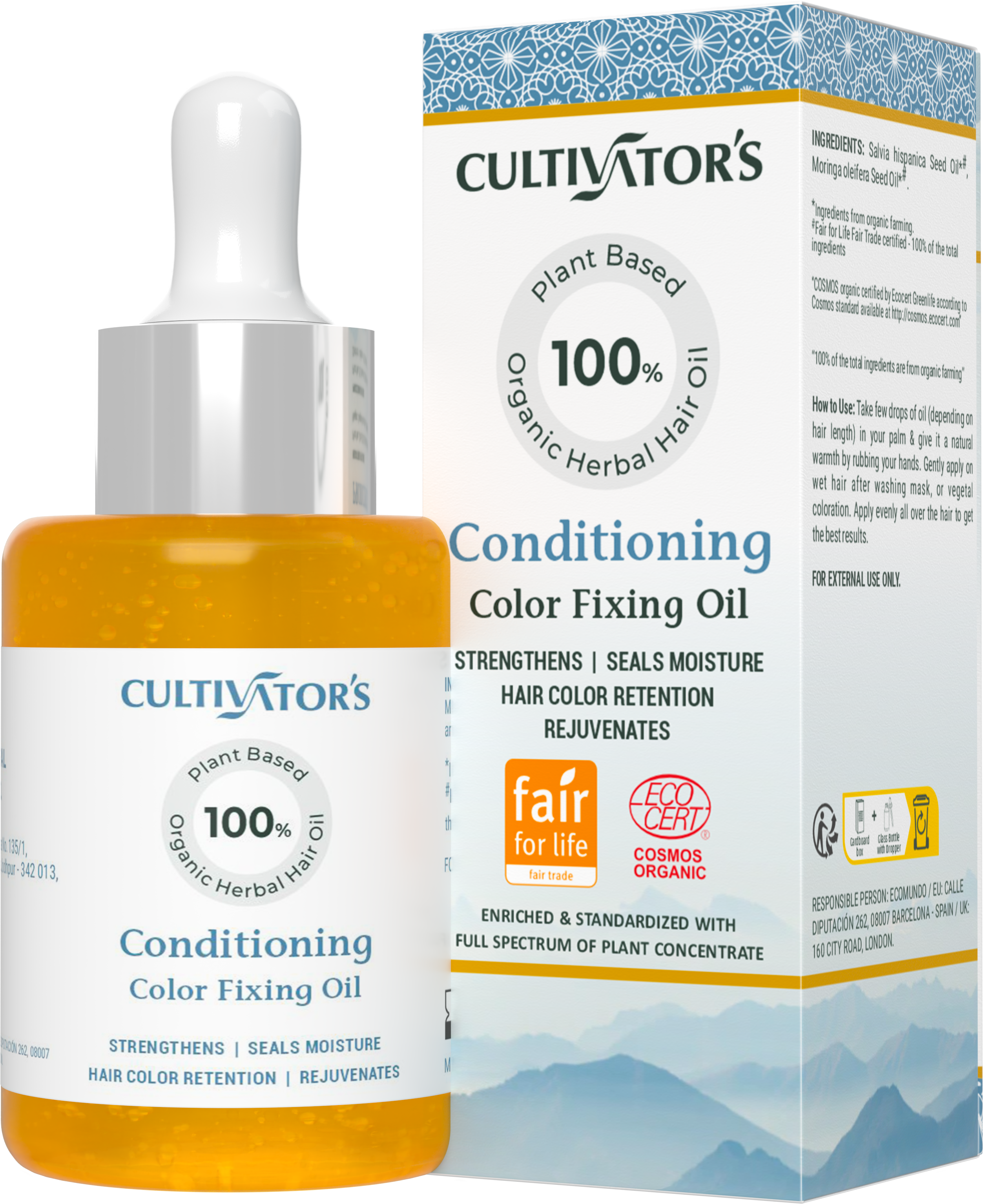 CULTIVATOR'S  Conditioning Color Fixing Oil, 30 ml