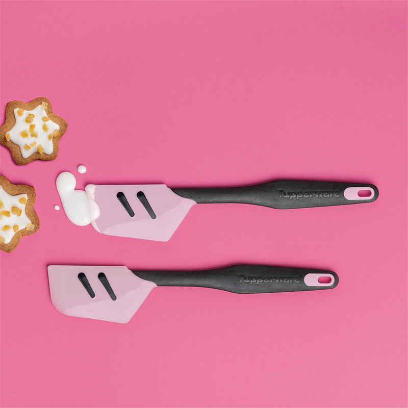 TOP Teigschaber-Duo rosa Der Tupperware Topf- und Teigschaber