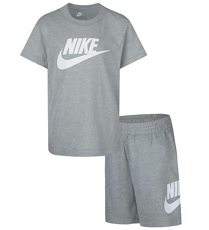 Nike Shortss?t - T-shirt/Shorts - Dark Grey Heather