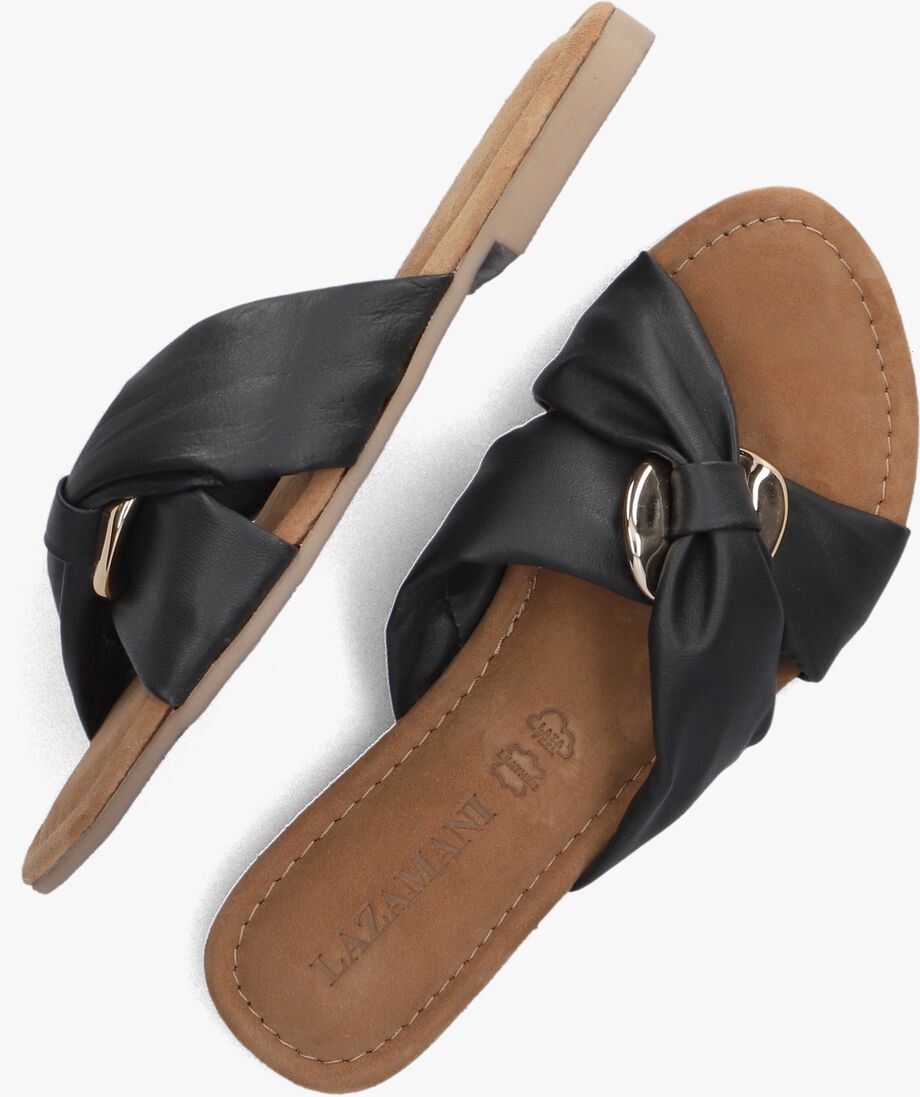 LAZAMANI zwarte lazamani slippers 33.530