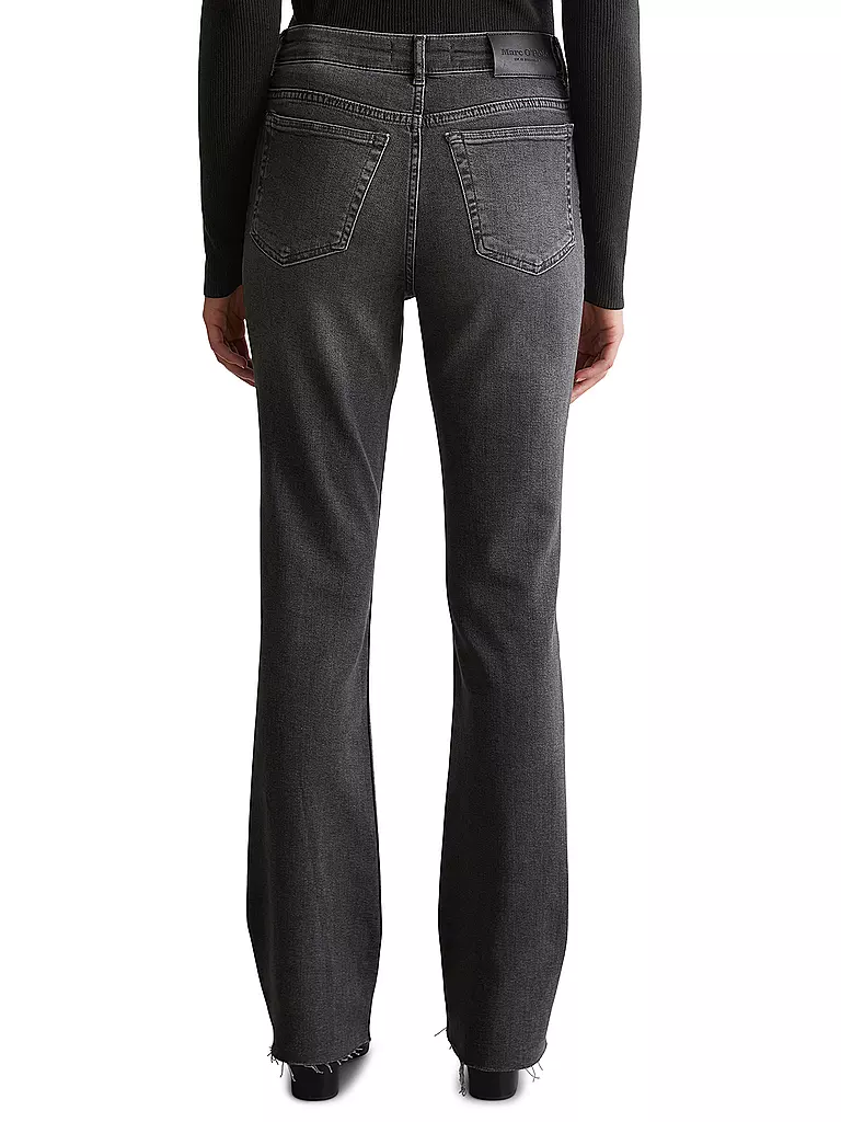 MARC O'POLO Jeans Flared Fit  grau