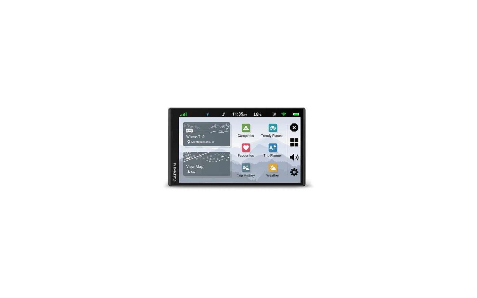 Garmin Campervan MT-S EU Camper Navigationssystem
