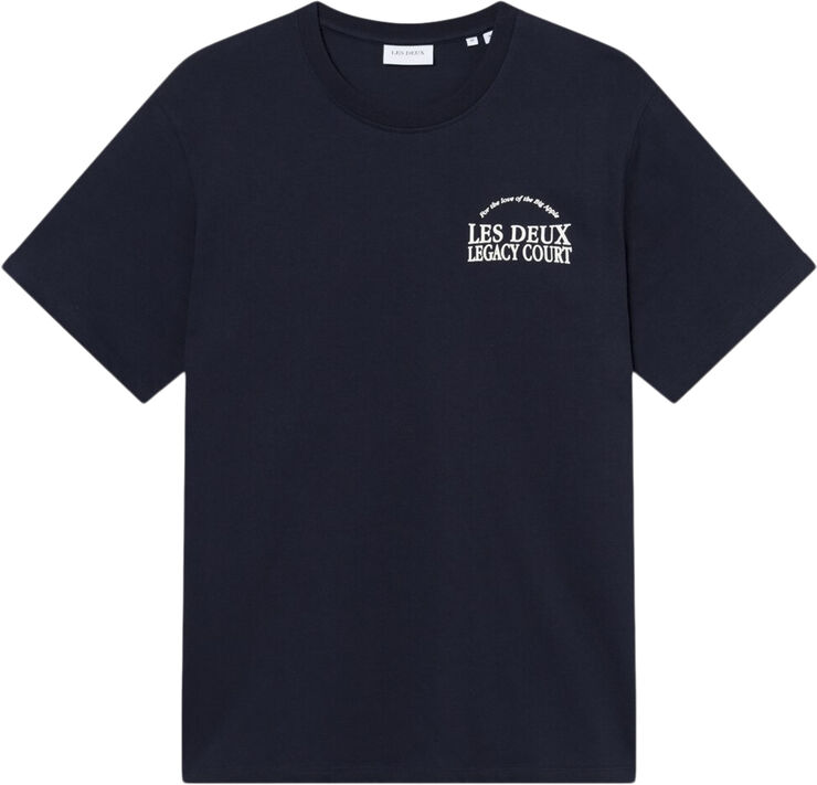 Les Deux Legacy Court T-Shirt Navy