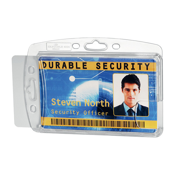 Durable Porte-cartes 54 x 87 mm - transparent