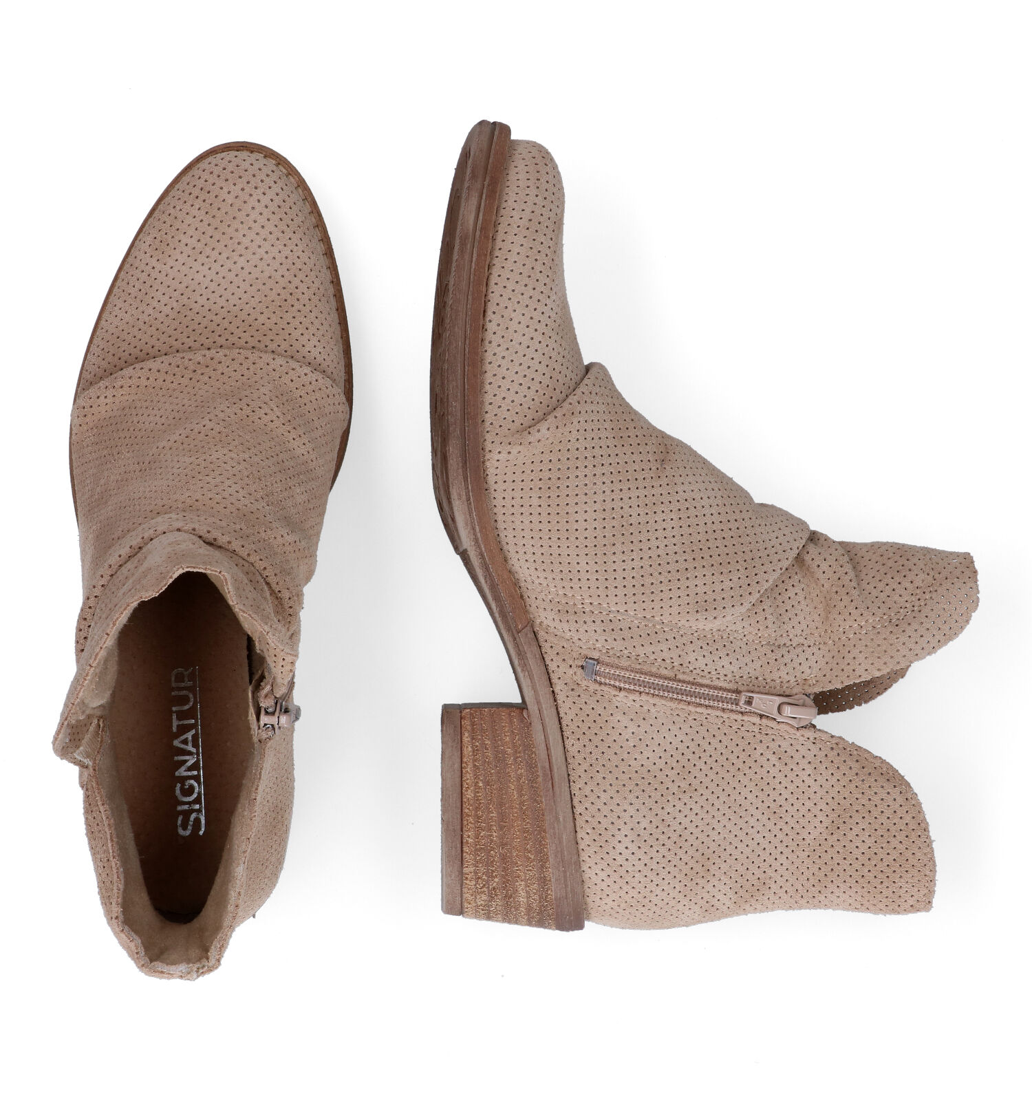 Cowboy boots beige