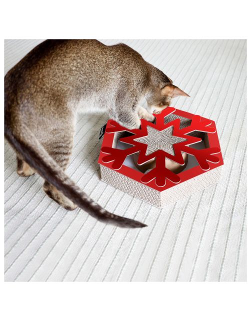 District 70 Snowflake - Krabplank - Rood