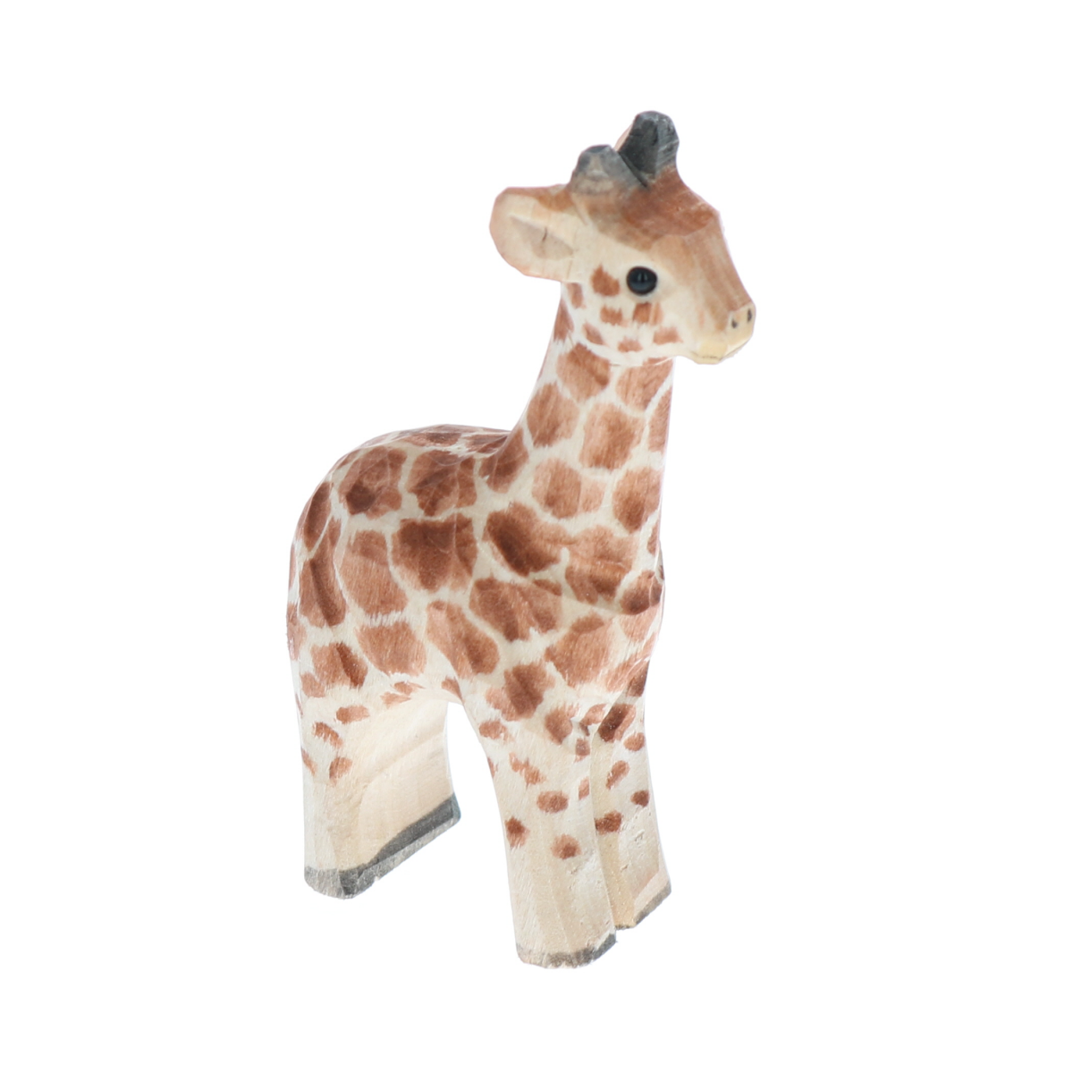 Figurine en bois bébé girafe Petit toi
