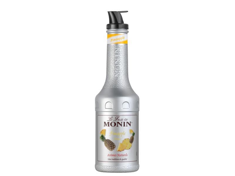 Monin Fruchtpüree Le fruit de Ananas 1 l Gebrauchsfertiges Fruchtmark mit Ananasgeschmack