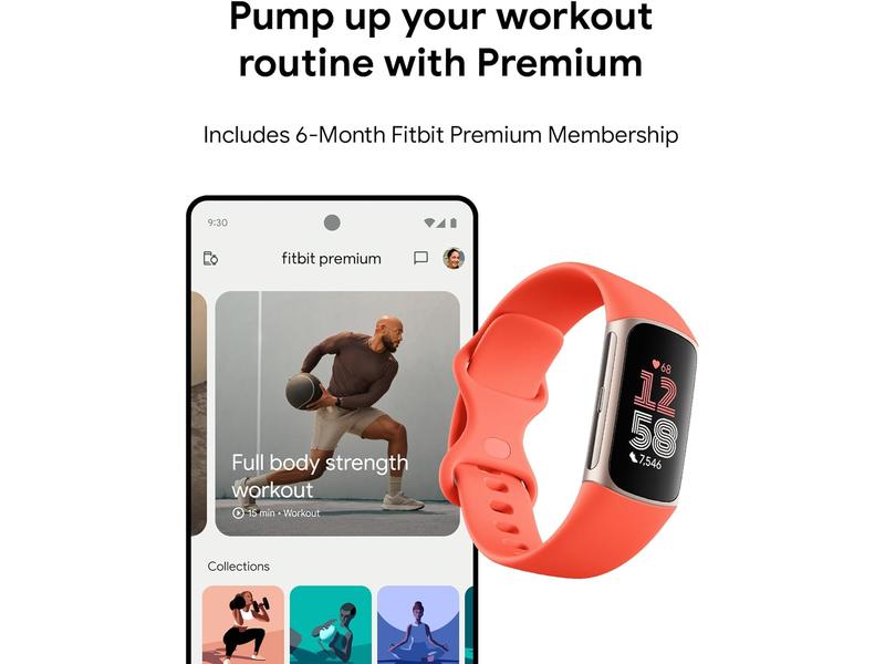 Fitbit Activity Tracker Charge 6 Fitness-Tracker