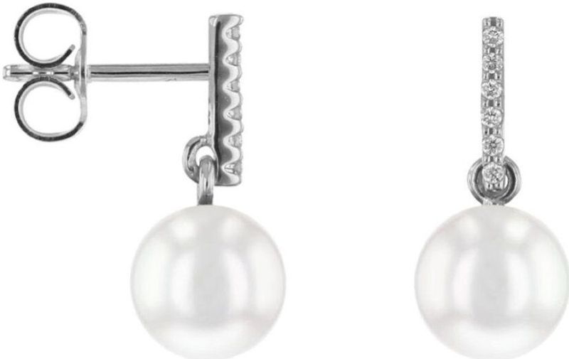 Luna-Pearls  Oorringen oorsieraden HS1487_8.5-9mm