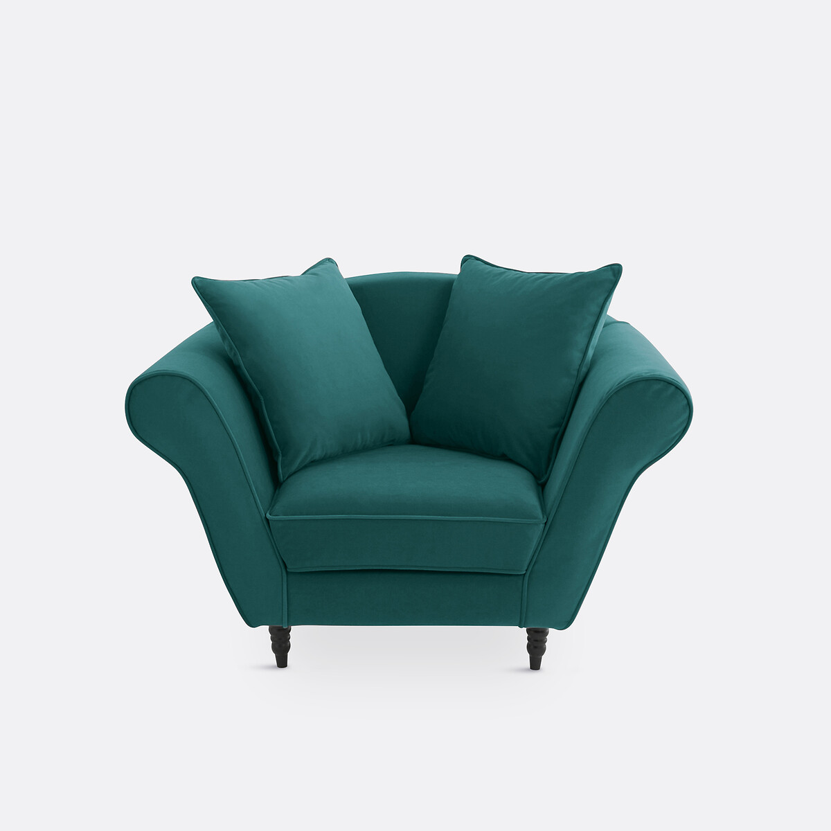 SO'HOME<br>Poltrona em fluweel, Batom