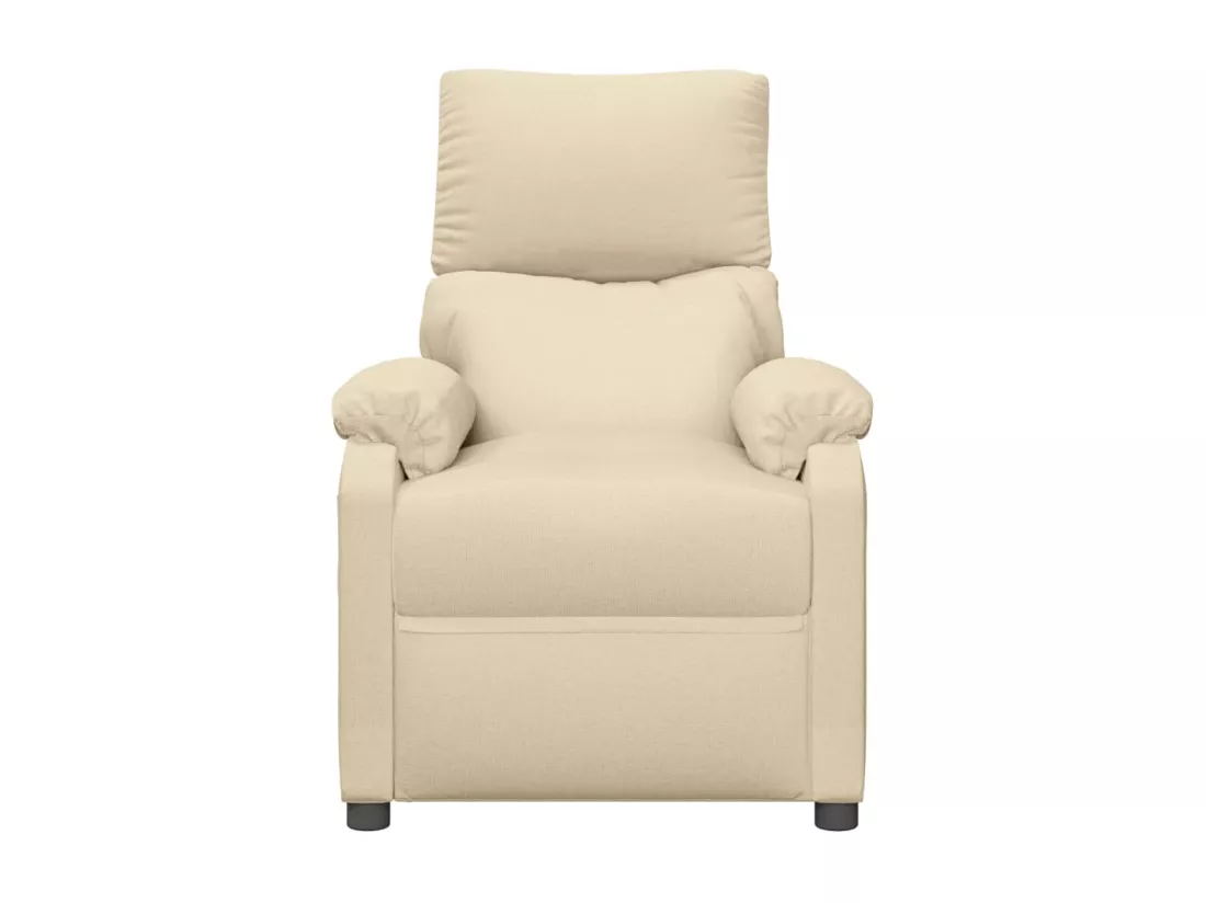 Fauteuil de massage Crème Tissu