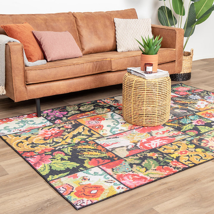 Patchwork Vloerkleed - Moods Print