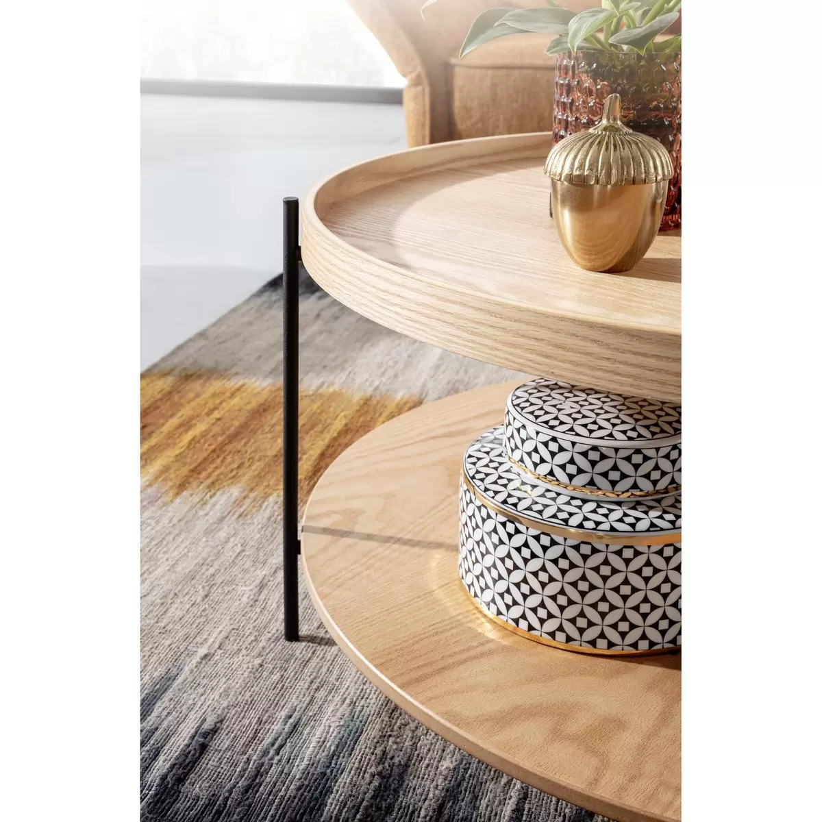 Couchtisch Monier Eiche