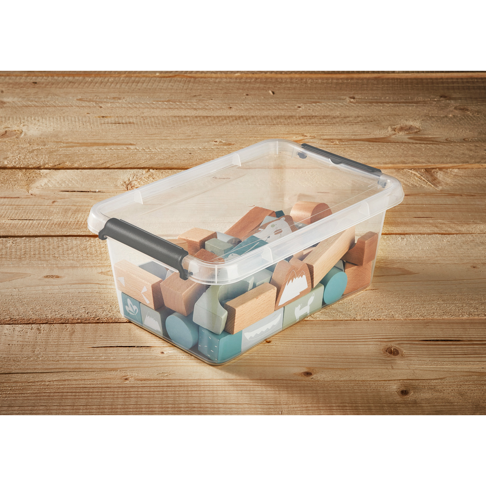 Boxen Transparent Lara 3x 4.5L m Deckel