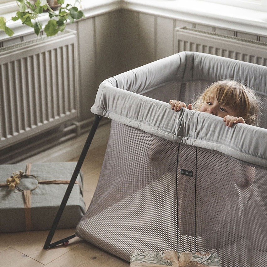 Lit parapluie Light Mesh - Argent