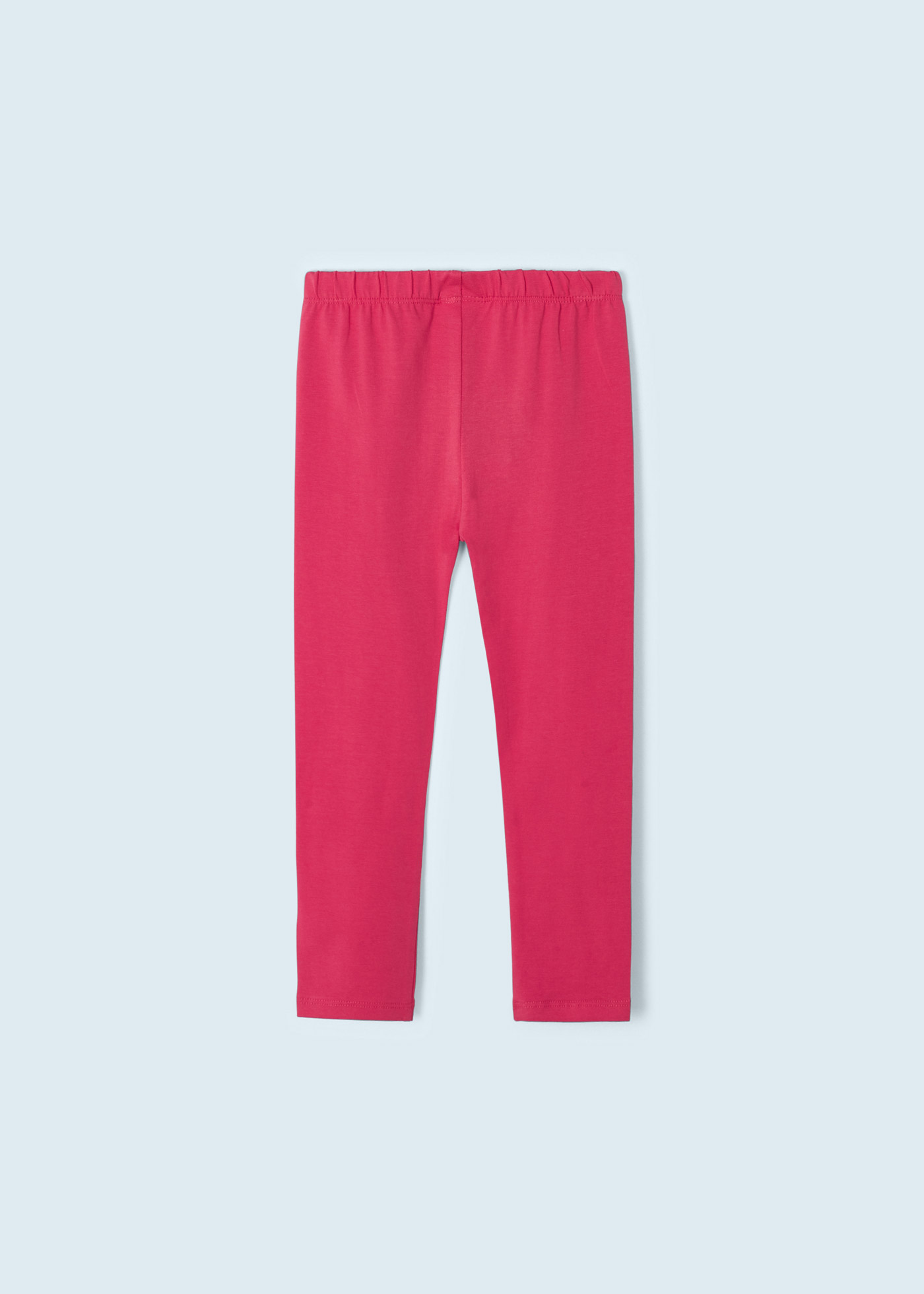 Leggings compridas de algodão sustentável para meninas