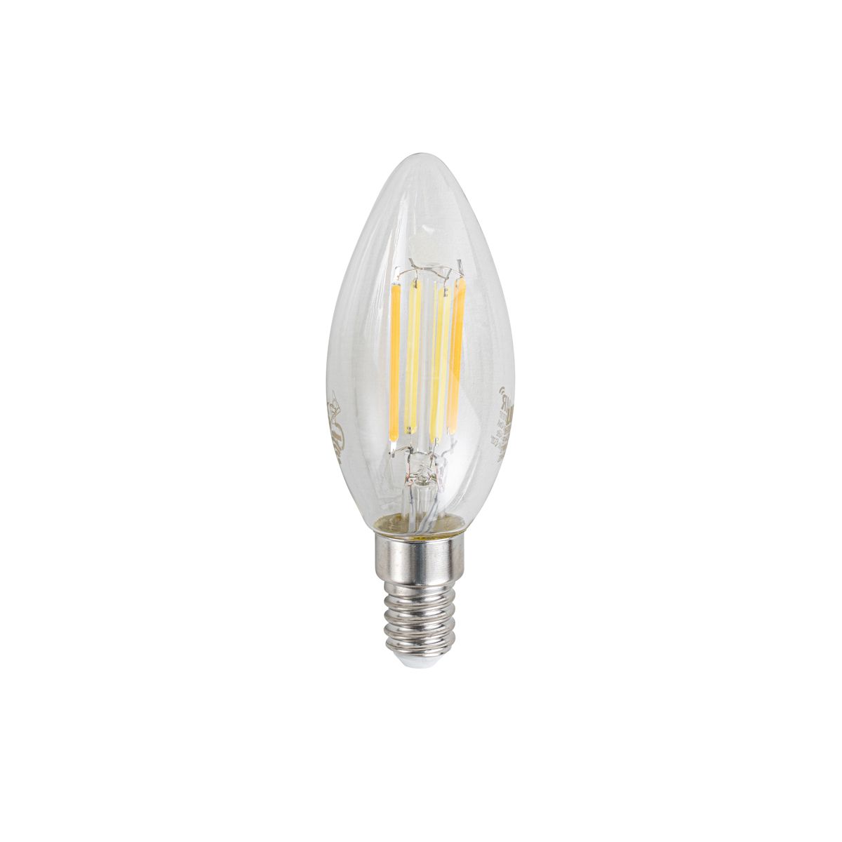 Set van 5 Smart E14 LED lampen C35 helder 4.2W 470 lm 2700-6500K