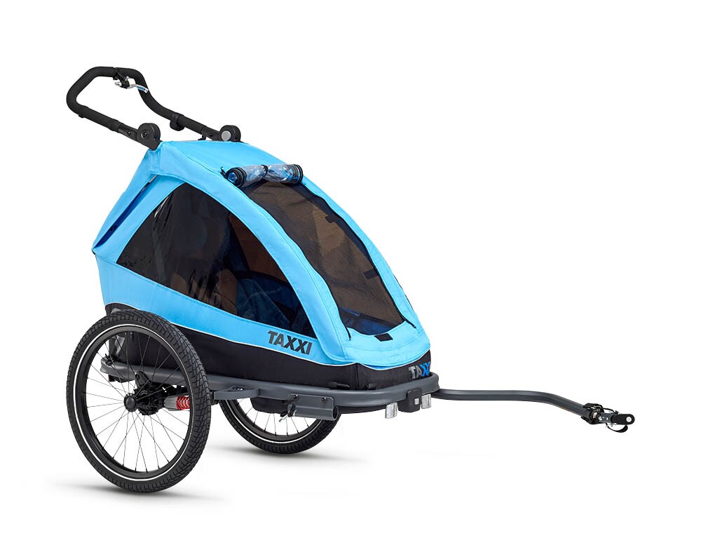 taXXi Kinderfahrradanhänger Elite one - Blue