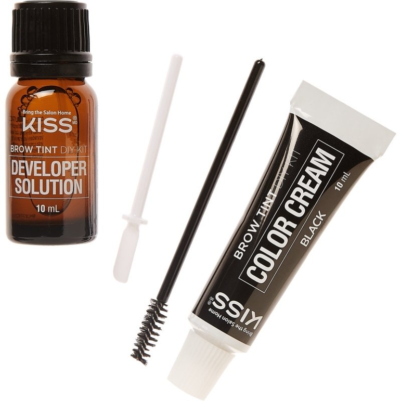 Kiss Brow Tint DIY Kit - Black