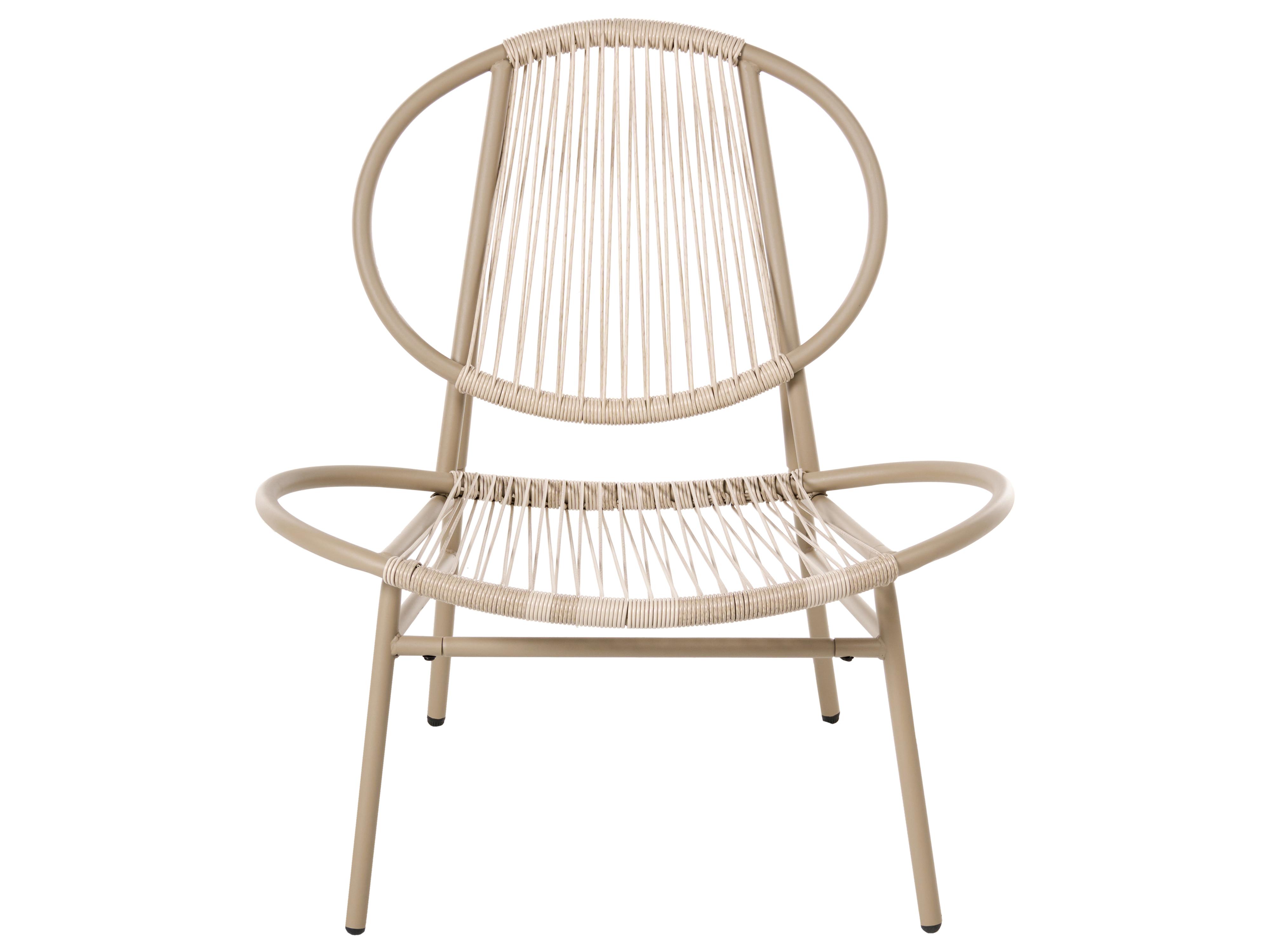 Bistroset OVARO PE rotan Beige