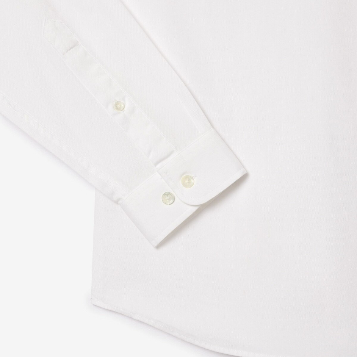 LACOSTE<br>Camisa de corte regular em algodão premium liso